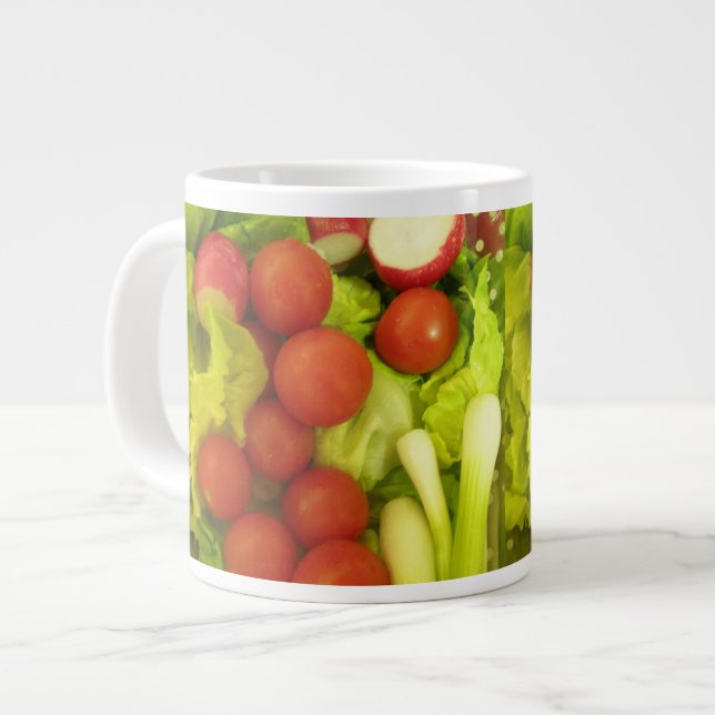 Salad Vegetables Mug (Front Left)