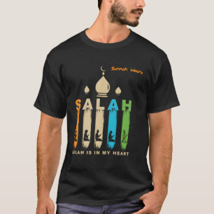 Salah Prayer Islamic Muslim T-Shirt