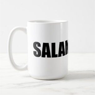 Salam Arabic word peace Coffee Mug
