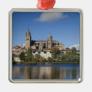 Salamanca Cathedrals and town 2 Metal Tree Decoration