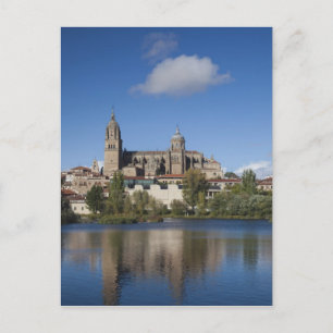 Salamanca Cathedrals and town Postcard