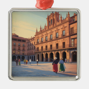 Salamanca Spain Metal Tree Decoration