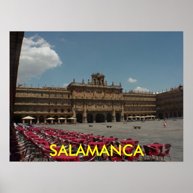 Salamanca-Spain Poster (Front)
