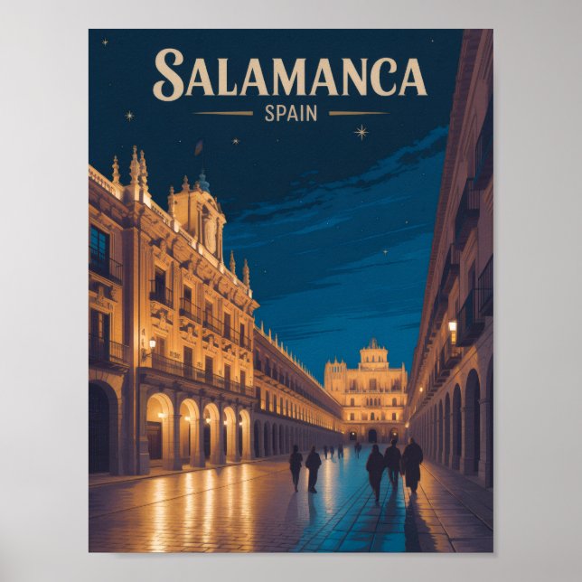 Salamanca Spain Poster (Front)