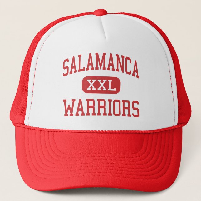 Salamanca - Warriors - Middle - Salamanca New York Trucker Hat (Front)