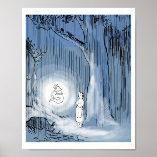 Salamandar King Print