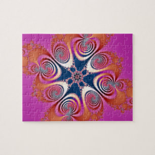 Salamander - Fractal Art Jigsaw Puzzle