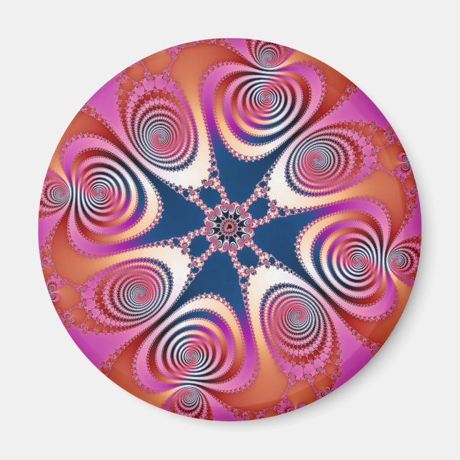 Salamander - Fractal Art Magnet (Front)