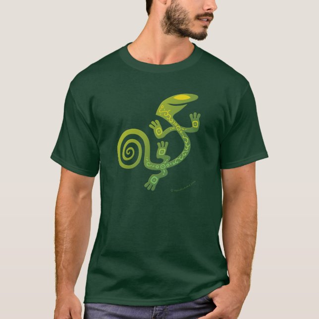 Salamander (Green) T-Shirt (Front)