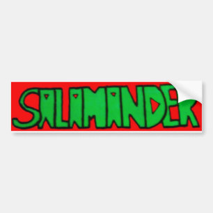 Salamander Logo Bumper Sticker