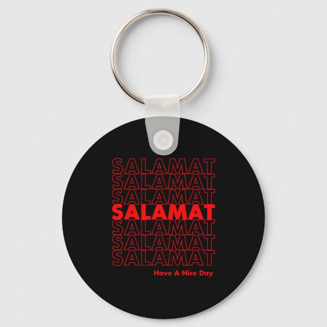 Salamat Have A Nice Day Filino  Key Ring (Front)