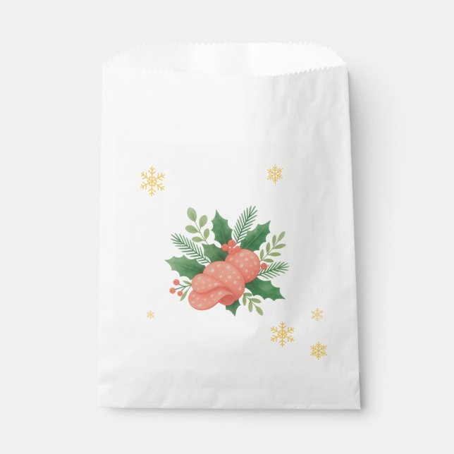 Salami Christmas Favour Bags (Front)