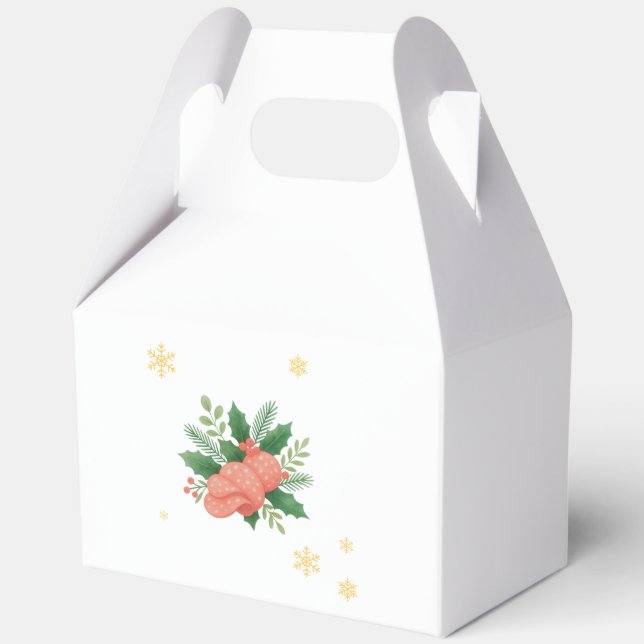 Salami Christmas Favour Box (Front)