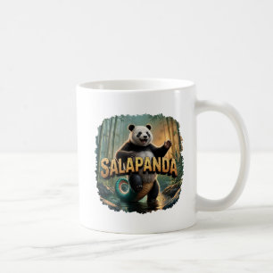 Salapanda Illustration – Salamander Panda Funny Coffee Mug