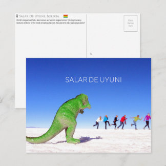 Salar de Uyuni, Bolivia Postcard