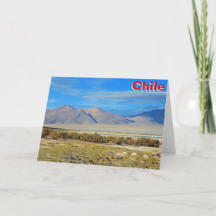 Salar del Huasco, Chile Card