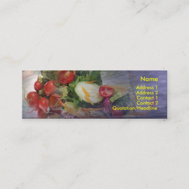 Salat Business Card (Front)