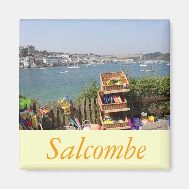 Salcombe, Devon Magnet (Front)