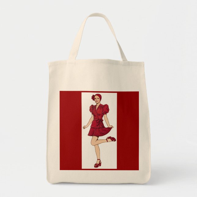 SALE - 1972 Mary Quant Shopping Bag (Front)