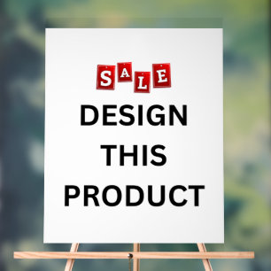 SALE! Acrylic Sign 18" x 24" - Custom