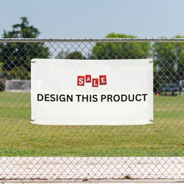 SALE! Banner - 1.6'x3' - Outdoor w/ Metal Grommets (Insitu)