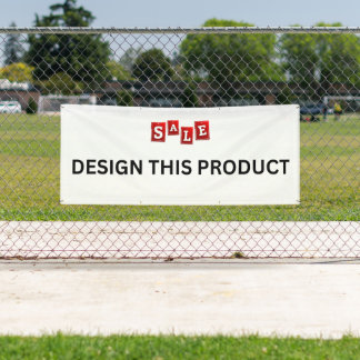 SALE! Banner - 2.5' x 6' - Outdoor w/Metal Grommet