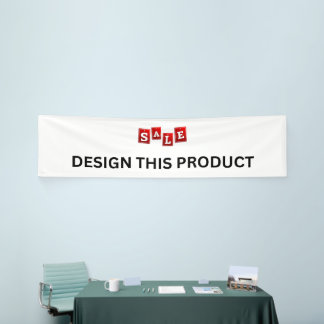 SALE! Banner - 2.5'x10' - Indoor - Custom