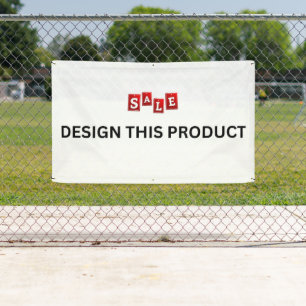 SALE! Banner - 3' x 5' - Outdoor w/ Metal Grommets