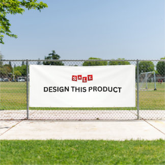 SALE! Banner - 4'x10' - Outdoor w/ Metal Grommets