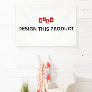 SALE! Banner - 4'x6' - Indoor - Custom