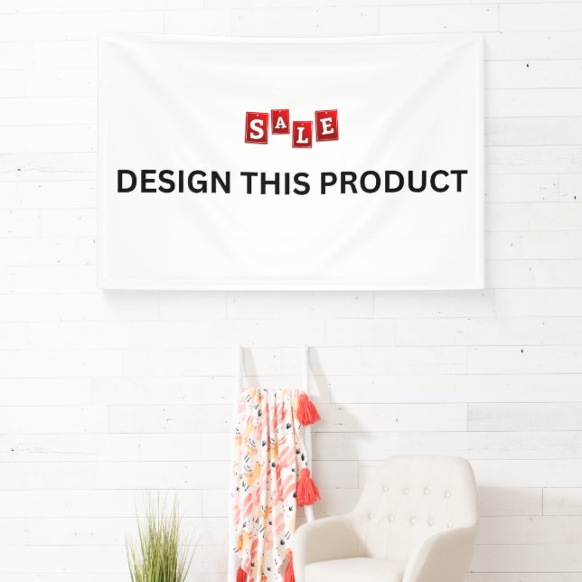 SALE! Banner - 4'x6' - Indoor - Custom (Insitu)