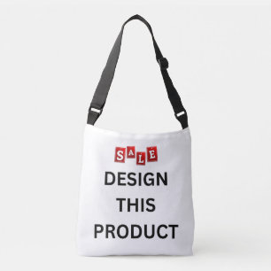 SALE! Cross-Body Bag - All-Over - Print Medium