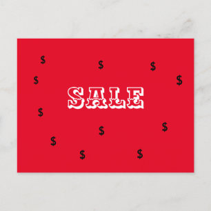 SALE DISCON HOLIDAY POSTCARD