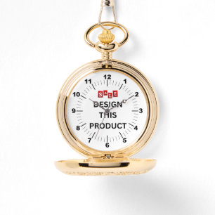 SALE! Gold Pocket Watch - Personalised