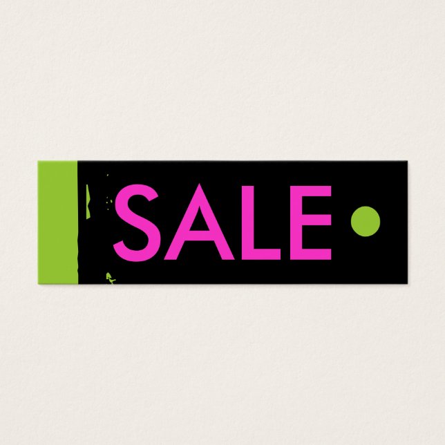 "SALE" Hang Tag (Front)