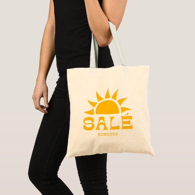 SALÉ Morocco Sun Tote Bag (Front (Product))