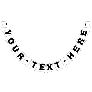 SALE! Party Banner Bunting - 16 Flags and String