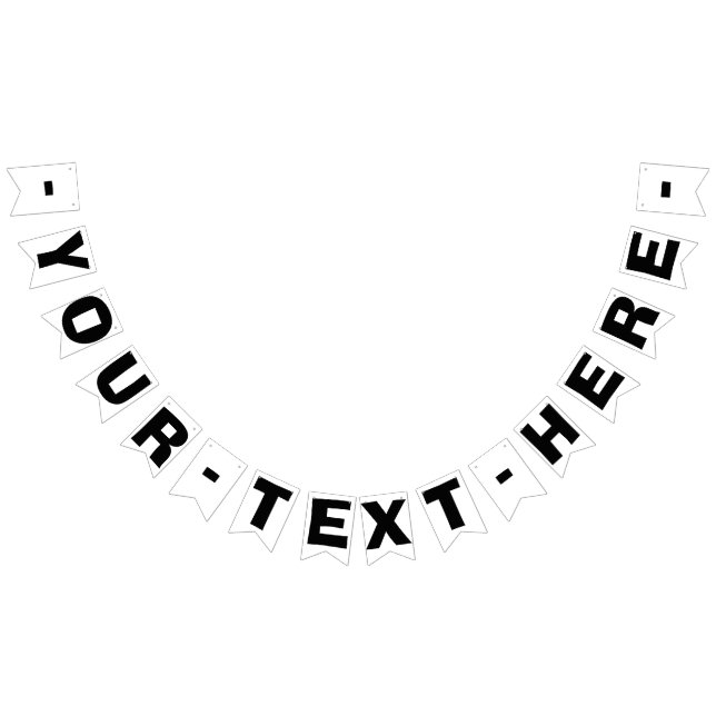 SALE! Party Banner Bunting - 16 Flags and String (All)