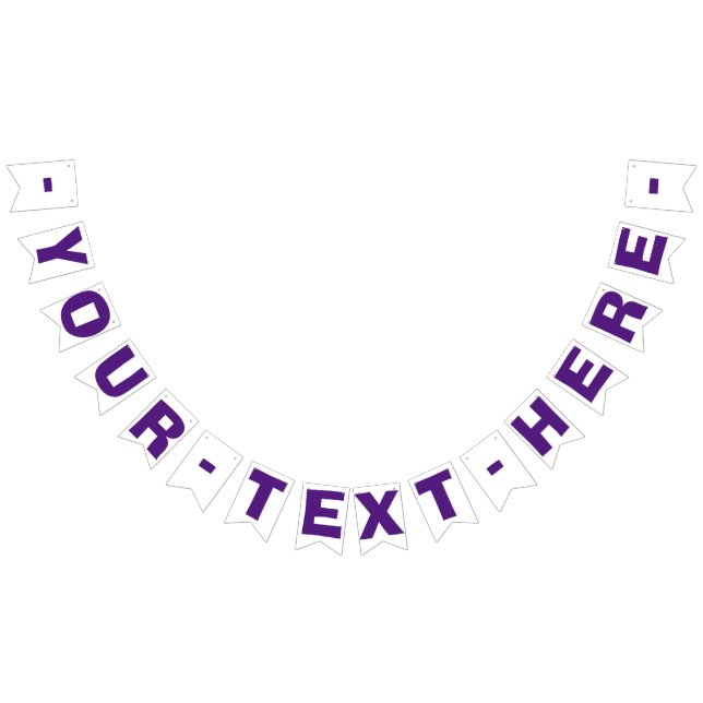 SALE! Party Banner Bunting - 16 Flags and String (All)