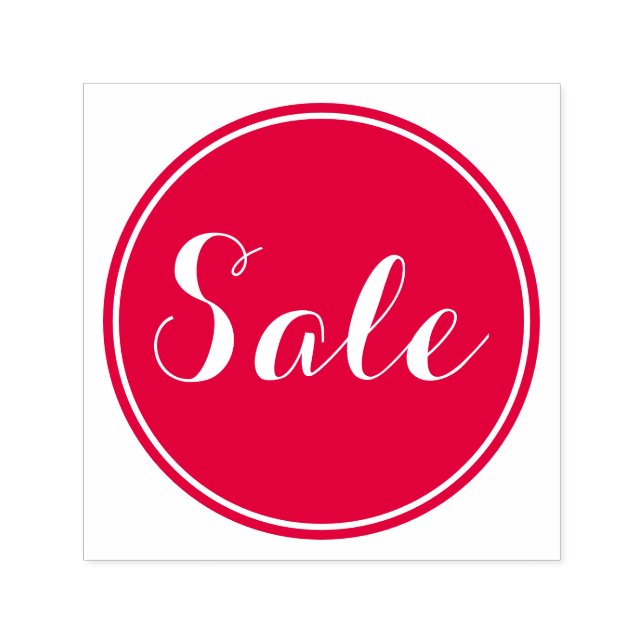 Sale Self-inking Stamp (Design)