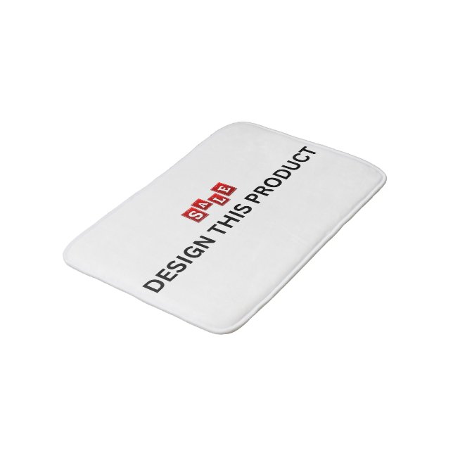 SALE! Small Bath Mat - Custom (Angled)