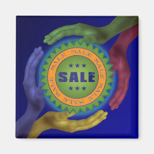 Sale Sticker Magnet