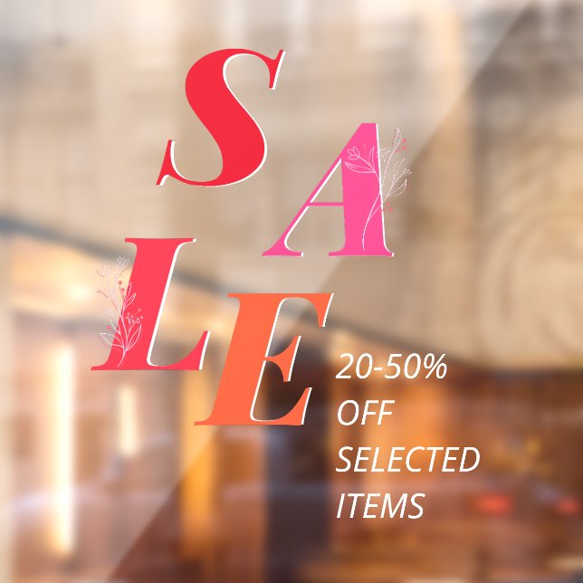 SALE Store Discount Percentage Off Promo (Sheet 2)