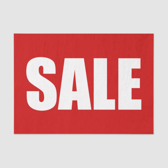 SALE TISSUE PAPER (Front)