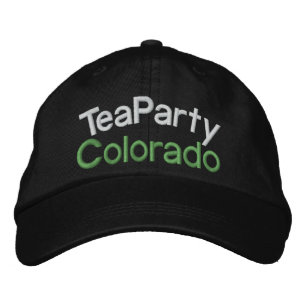 SALE ! Your Tea Party-Taxed to the MAX- by SRF Embroidered Hat