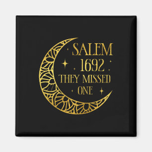 Salem 1962 You Missed One Halloween Feminist Witch Magnet