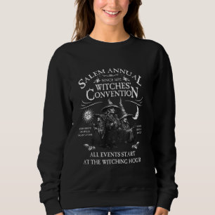 Salem Annual Since 1692 Witches Convention Happy H Sweatshirt