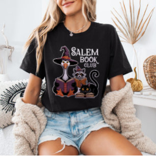 SALEM Book Club Halloween Bookworm Animals T-Shirt