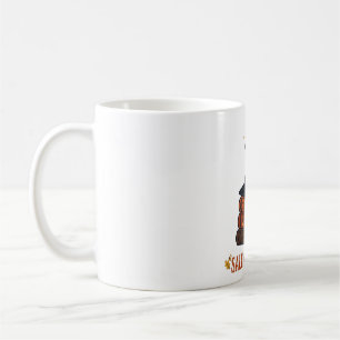 Salem Book Club Spooky Reading Halloween Typograph Coffee Mug