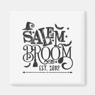 Salem Broom Co Est 1692 Funny Halloween Witch Quot Magnet